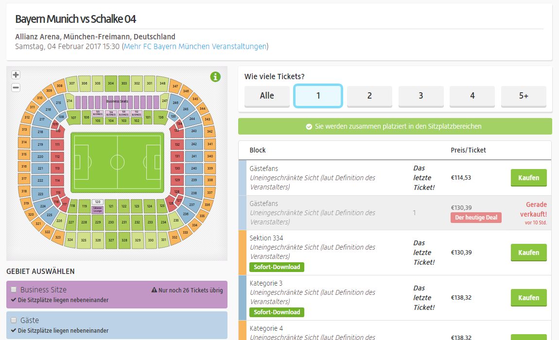 viagogo Test und Erfahrungen