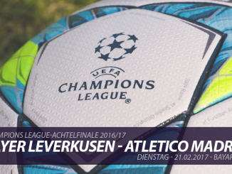 Champions League Tickets: Bayer Leverkusen - Atletico Madrid, 21.2.2017