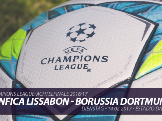 Champions League Tickets: Benfica Lissabon - Borussia Dortmund, 14.2.2017