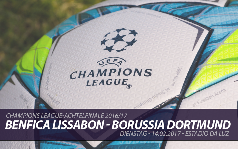 Champions League Tickets: Benfica Lissabon - Borussia Dortmund, 14.2.2017