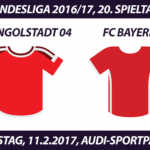 Bundesliga Tickets: FC Ingolstadt 04 - FC Bayern München, 11.2.2017
