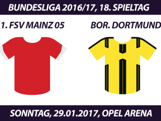Bundesliga Tickets: 1. FSV Mainz 05 - Borussia Dortmund, 29.1.2017