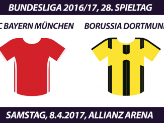 Bundesliga Tickets: FC Bayern München - Borussia Dortmund, 8.4.2017