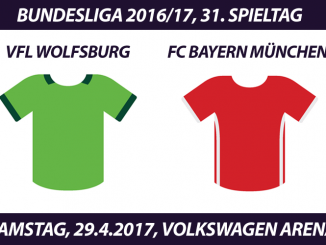 Bundesliga Tickets: VfL Wolfsburg - FC Bayern München, 29.4.2017
