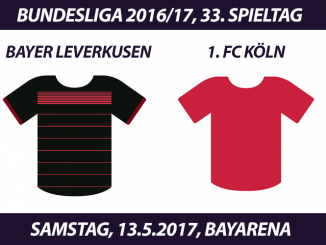 Bundesliga Tickets: Bayer Leverkusen - 1. FC Köln, 13.5.2017