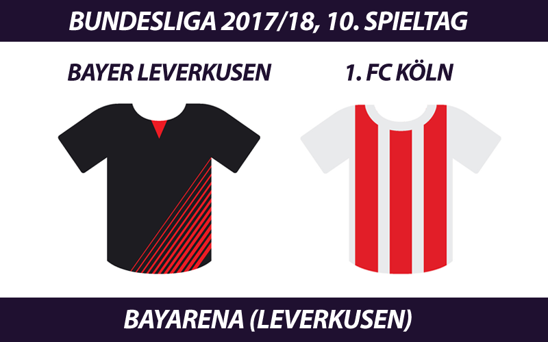 Bundesliga Tickets: Bayer Leverkusen - 1. FC Köln, 10. Spieltag