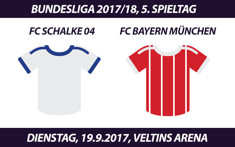 Bundesliga Tickets: FC Schalke 04 - FC Bayern, 19.9.2017