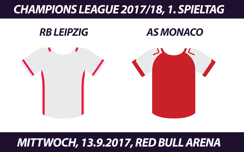 Champions League Tickets: RB Leipzig - AS Monaco, 13.9.2017