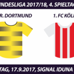 Bundesliga Tickets: Borussia Dortmund - 1. FC Köln, 17.9.2017
