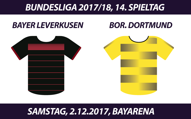Bundesliga Tickets: Bayer Leverkusen - Borussia Dortmund, 2.12.2017