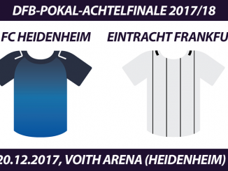 DFB-Pokal Tickets: 1. FC Heidenheim - Eintracht Frankfurt, 20.12.2017