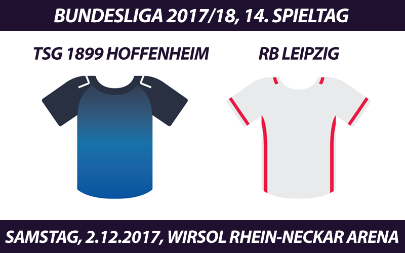 Bundesliga Tickets: TSG 1899 Hoffenheim - RB Leipzig, 2.12.2017