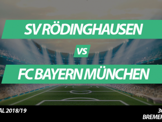 DFB-Pokal Tickets: SV Rödinghausen - FC Bayern München, 30.10.2018