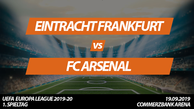 Europa League Tickets: Eintracht Frankfurt - FC Arsenal, 19.9.2019