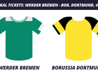 DFB-Pokal Tickets: Werder Bremen – Borussia Dortmund, 4.2.2020 (Achtelfinale)